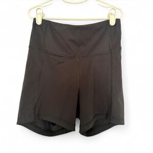 🆓 Black Athletic Spandex Shorts High Waisted